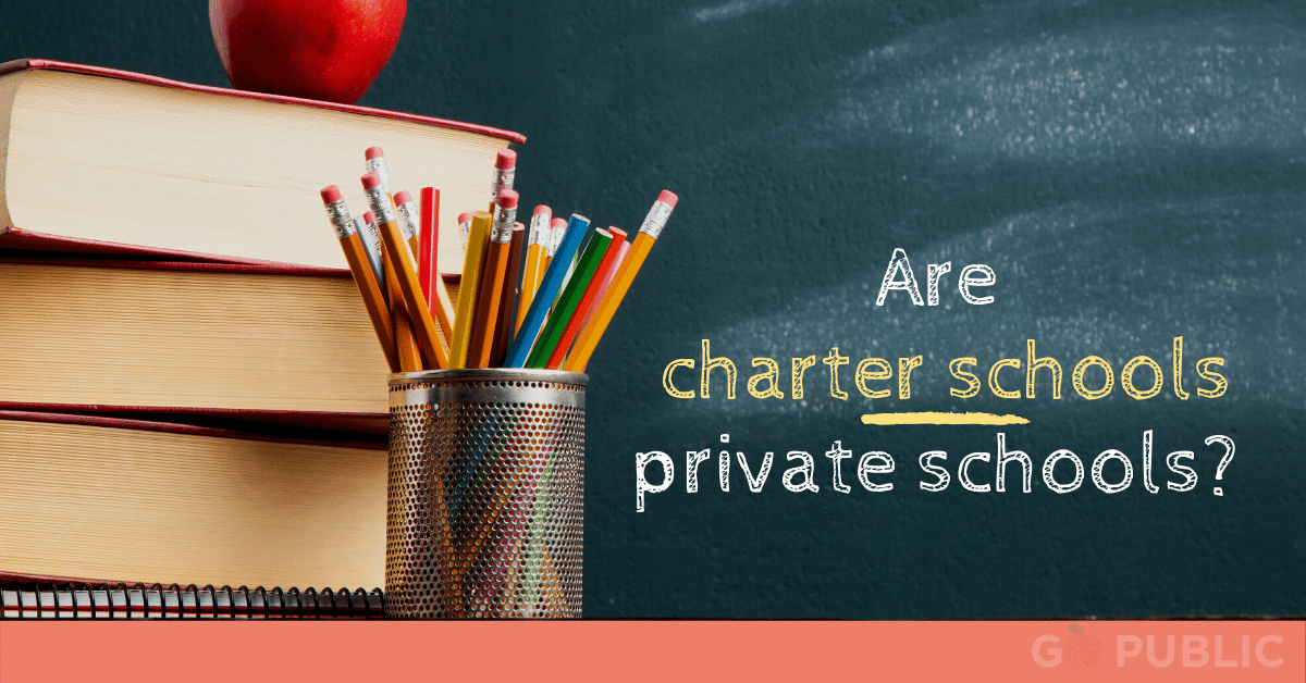 Are charter schools private schools?