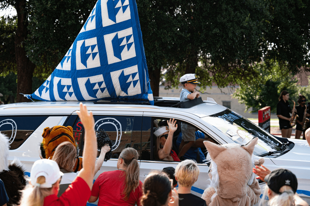 Lake Travis ISD Kindergarteners Club Car Parade and Corral