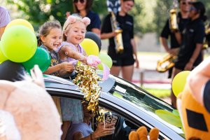 Lake Travis ISD Kindergarteners Club Car Parade and Corral