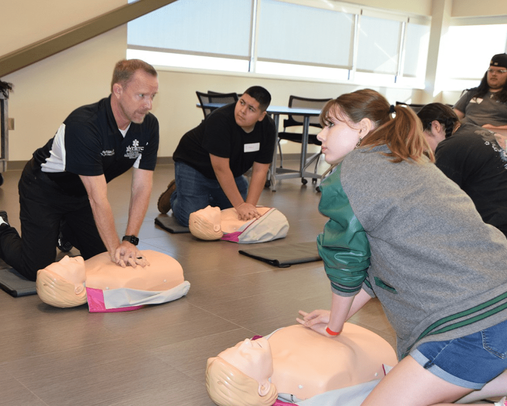 Abilene ISD students spent the day at Texas State Technical College, enjoying hands-on, immersive activities in different CTE skills programs.