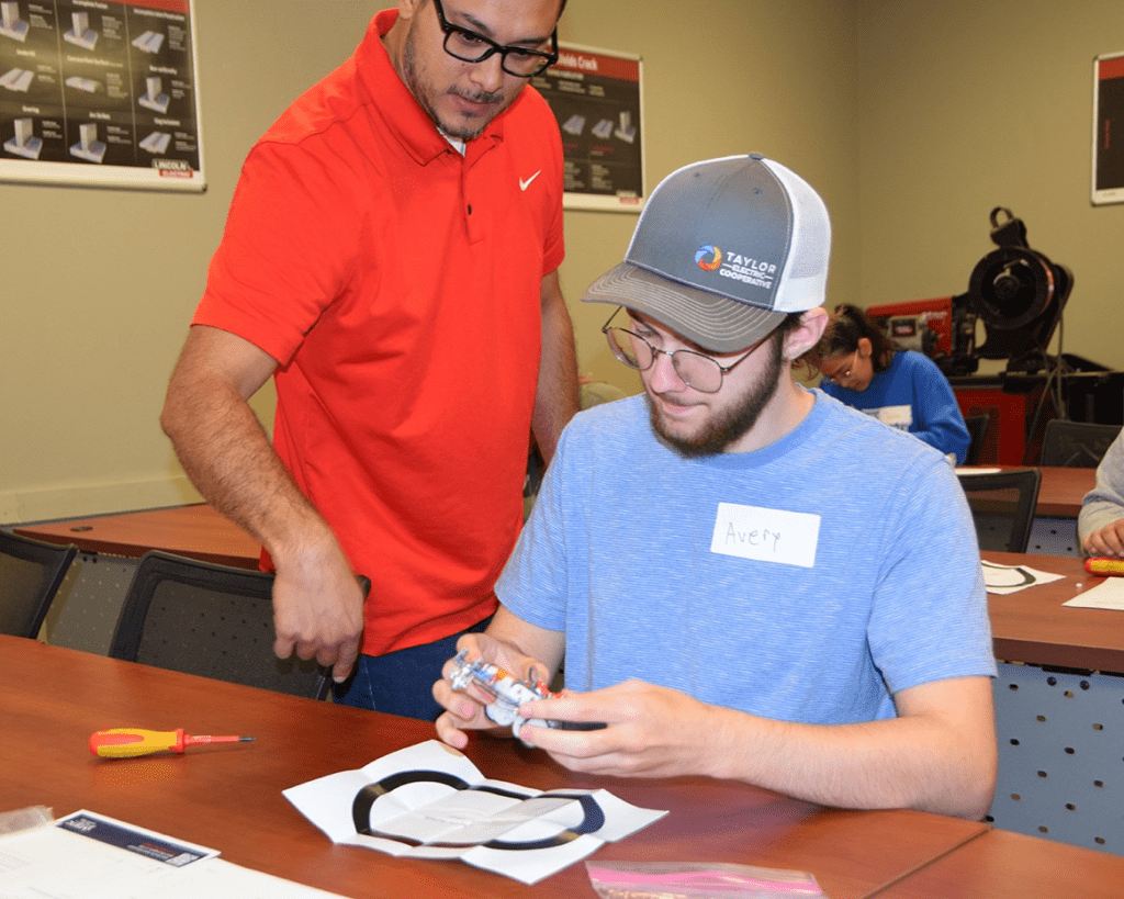 Abilene ISD students spent the day at Texas State Technical College, enjoying hands-on, immersive activities in different CTE skills programs.