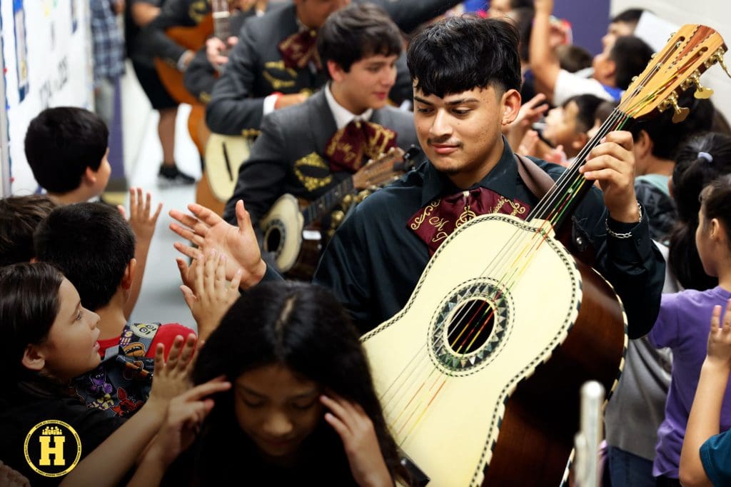 Hispanic Heritage Month was celebrated with Mariachi bands and music at Southwest, Harlandale, Lake Travis, and Copperfield ISDs!