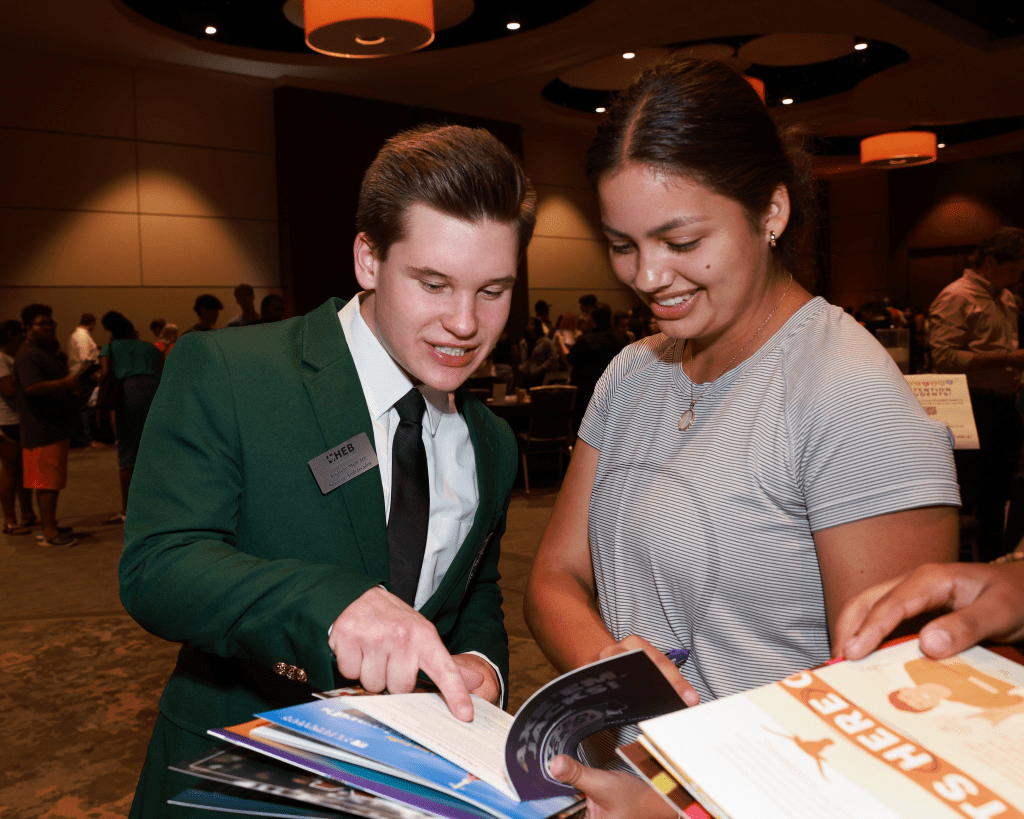 Hurst-Euless-Bedford ISD student interaction