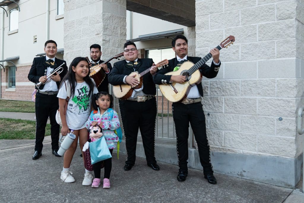 Hispanic Heritage Month was celebrated with Mariachi bands and music at Southwest, Harlandale, Lake Travis, and Copperfield ISDs!