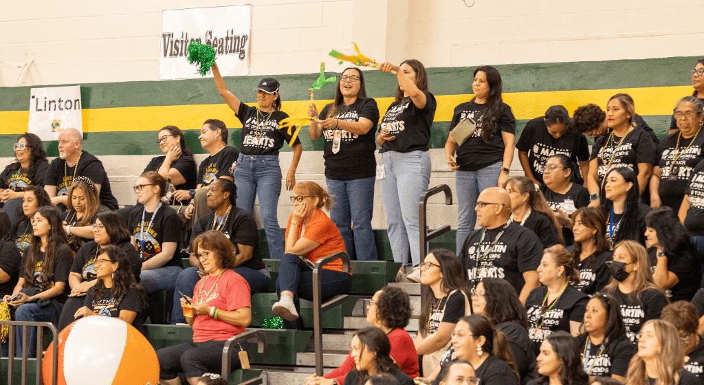 northside pep rally group