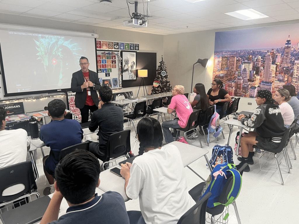 Southwest high school student leaders meeting