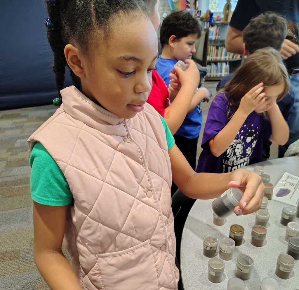 agle Mountain-Saginaw ISD shoots for the stars in an immersive space journey, hosted in the Lake Country Elementary School library services!